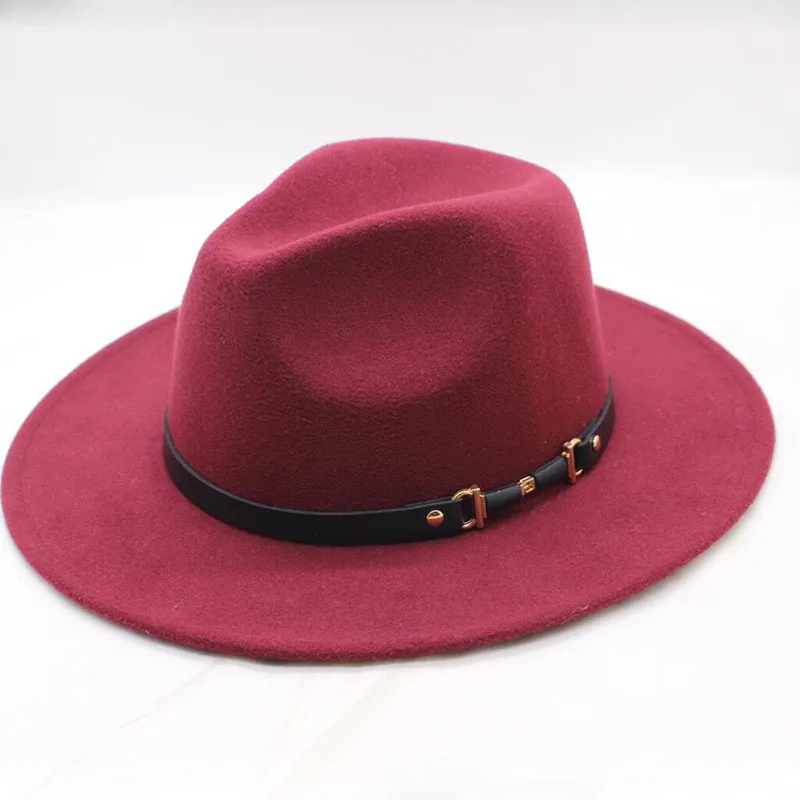 Chapeu Feutre Дизайнерская Женская Шляпа Fedora Для Laday с широкими полями Sombreros, джазовая церковная Кепка, Панама, Шляпа Fedora