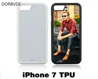2D Sublimation Fall TPU + PC Gummi DIY Stil Zurück Abdeckung für iphone 4 5 6 7 8 Fundas Mit Aluminium-einlagen Coque 100 stücke