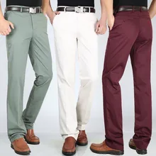 Suit Pants men slacks business office trousers formal pants for men slim wedding trousers navy blue suit pants TJWLKJ mr pants slacks camera act