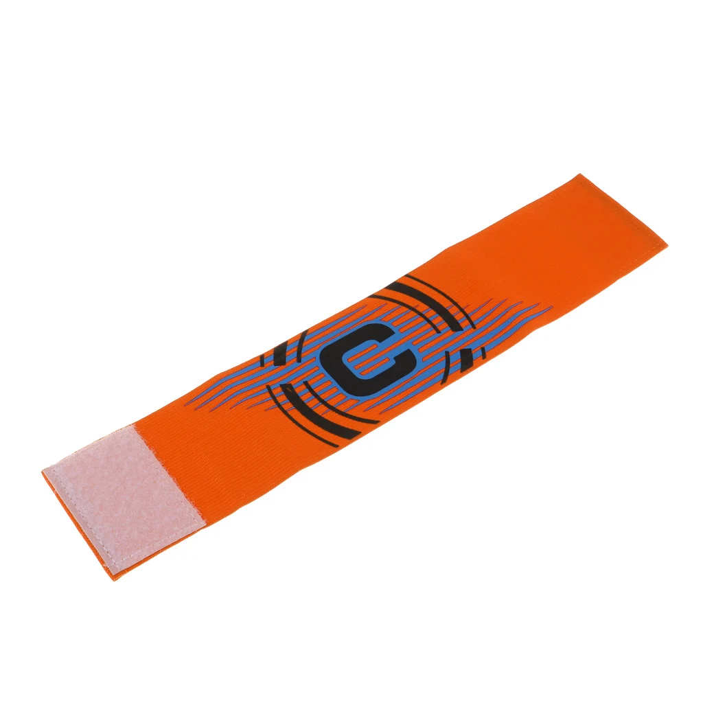Football Soccer Captain Armband, Elastic Captains Armband for Adult Youth One Size, Stripe Design