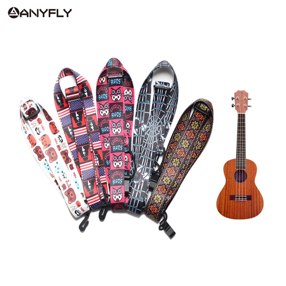

Ukulele Straps High-Quality Nylon Ukulele Belt ,Ukulele braces With Black Hook