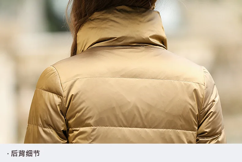 Европейские женские куртки Длинные парки двухсторонние женские теплые ...