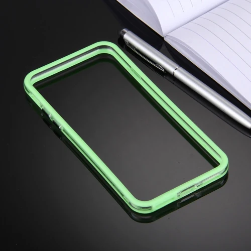 Чехол для Телефона iPhone 7 TPU+ PC Комбинации Рамки случае - Цвет: Зеленый
