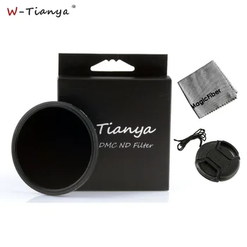 

Super Slim Fader ND Filter ND2 to ND400 Multi Coated Lens Filter 52mm 55 58 62 72 77 67mm with lens Cap Cloth for Canon Nikon