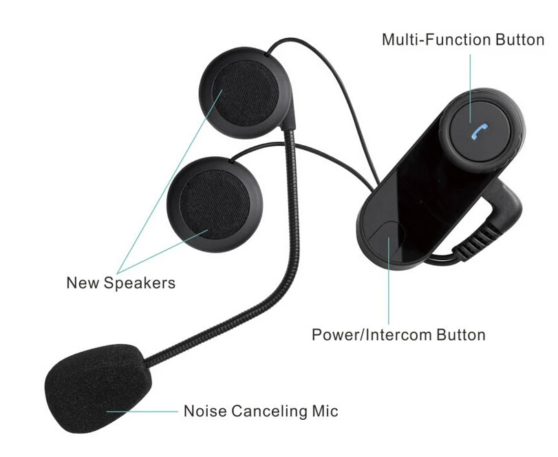 2,1+ EDR 8 часов Freedconn BT беспроводные bluetooth-гарнитуры, мотоциклетные шлемы, ручные свободные наушники, управление для MP3/4 радио iPod d