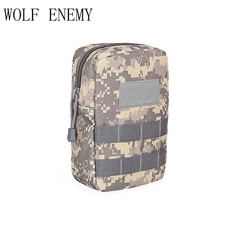 

1000D Outdoor Military Tactical Waist Bag Multifunctional EDC Molle Tool Zipper Waist Pack Accessory Durable Belt Pouch