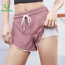 2 в 1 женские шорты для бега двухслойные фитнес шорты для йоги быстросохнущие спортивные шорты для занятий спортом на открытом воздухе спортивные шорты, спортивный костюм