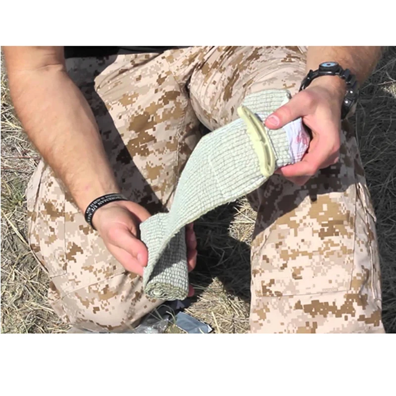 Military tactical tourniquet outdoor hunting camping safety belt 6 Inch