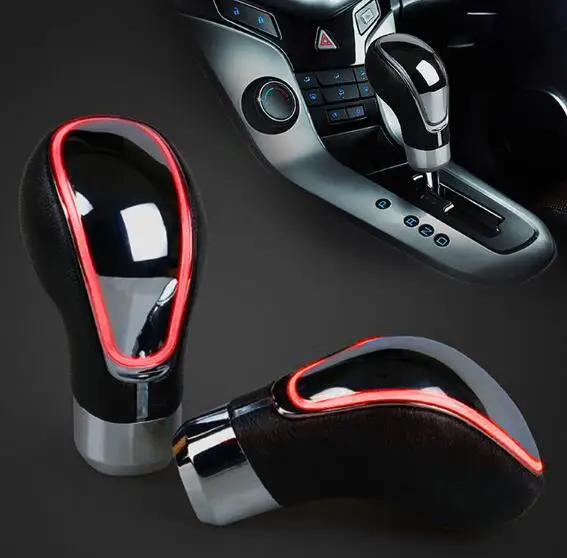 

1PC Red Touch Activated Sensor LED Light USB Charge Car Auto Gear Shift Knob Fit For BMW Toyota Honda Mazda Ford Audi Passat