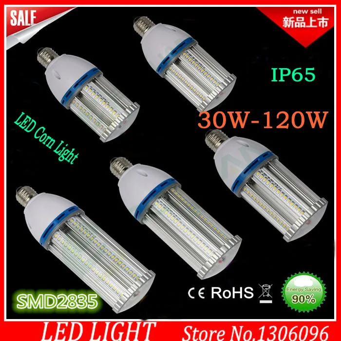 

Directly sale 5X/lot 60W Led corn light E27 E40 5730 chip lamps 6000LM AC 90-285V CW/PW/WW LED corn lamp By DHL