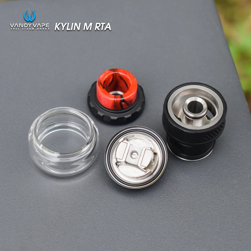 Бесплатный подарок! Оригинальный вейп Vandy Kylin M RTA Восстановленный бак атомайзер 3