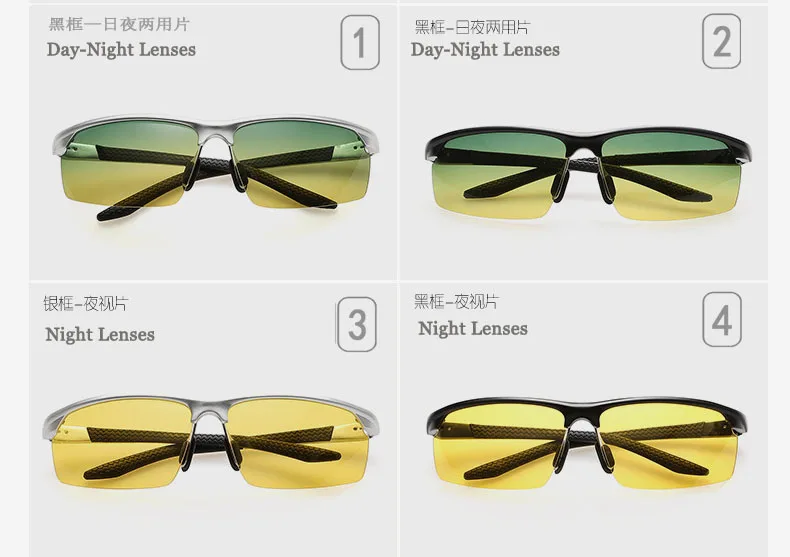 Солнцезащитные очки для ночного вождения очки мужские солнцезащитные очки gafas CLASSIC lunette de soleil