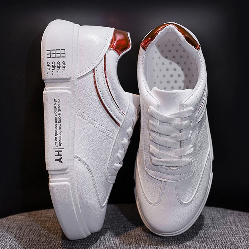 Ladies Waterproof Sports Shoes Thick Bottom Zapatos Deportivos Designer Sneakers Zapatillas Deporte Mujer Walking Athletic Shoes