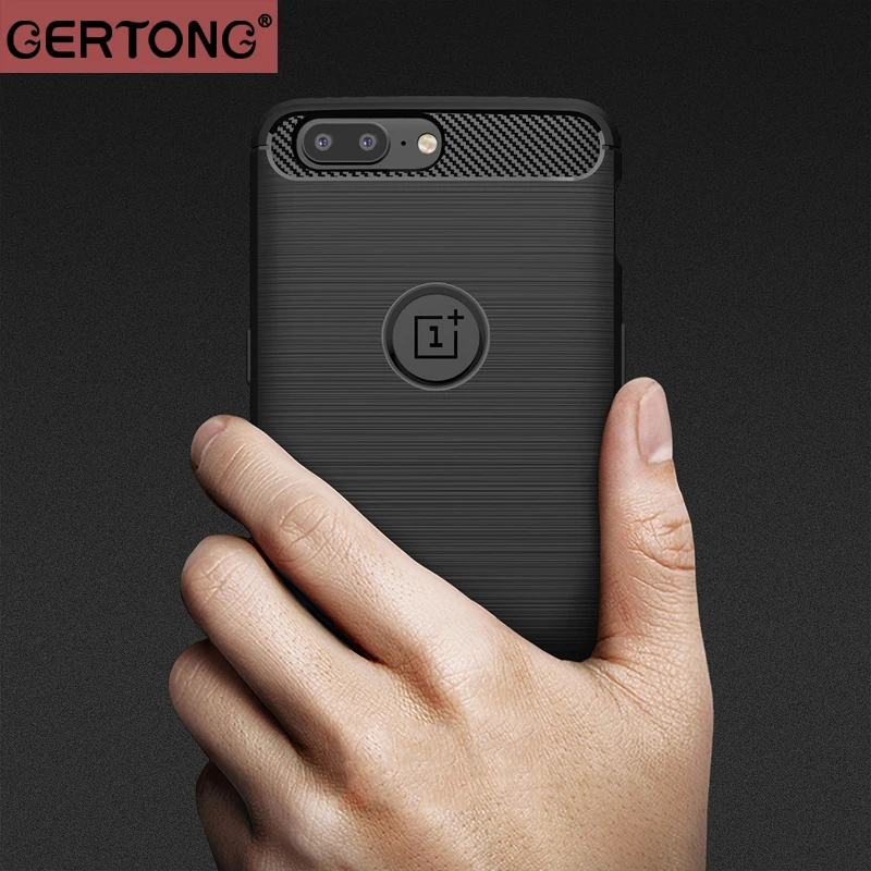GerTong For OnePlus 5 Phone Case For OnePlus 3T 3 Silicon Carbon Fiber Protective Shell Cover for One Plus 1+ 5 3 3T A3000 A5000 1-plus-5-cover : image GerTong For OnePlus 5 Phone Case For OnePlus 3T 3 Silicon Carbon Fiber Protective Shell Cover for One Plus 1+ 5 3 3T A3000 A5000 1-plus-5-cover