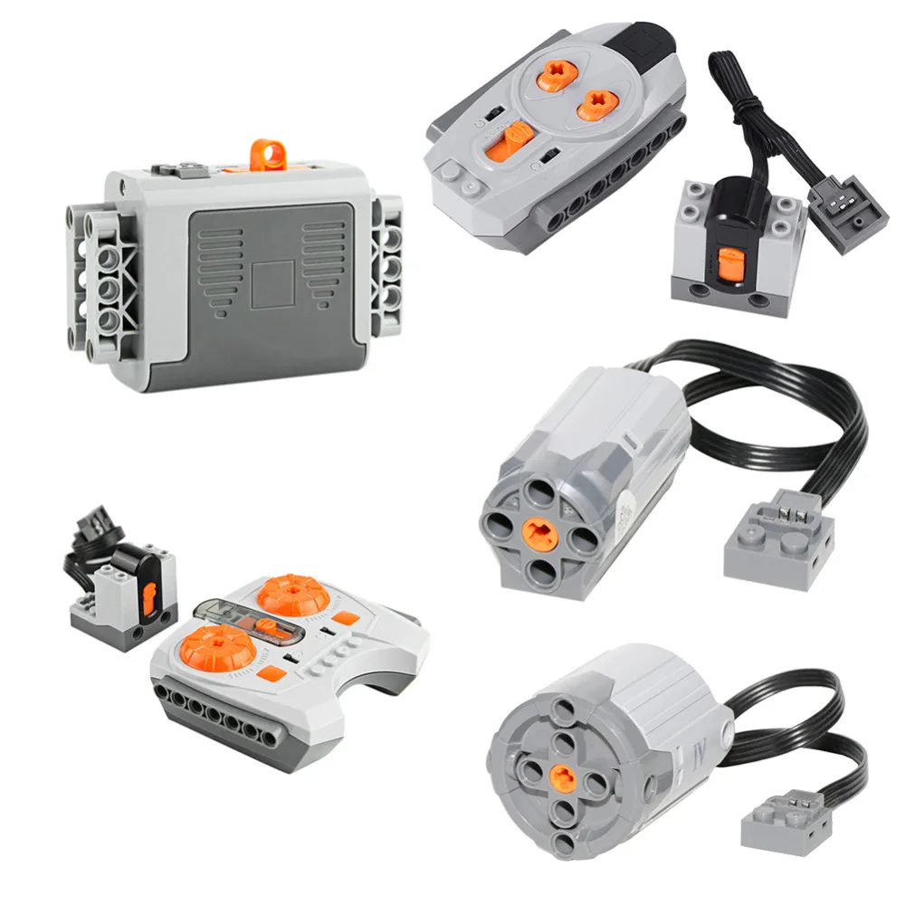 

Kids Power Function Block Toy Legoing Remote Control Battery Switch Technic Motor Box Children Electric Building Construction