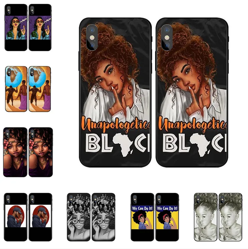 Sexy Hot Girl Summer Black soft silicone Phone Case Coque Fundas For iPhone 7 7Plus 6  X for Samsung Galaxy s5 s6 s7 s8 s9