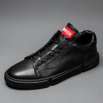 

mens shoes outdoor casual fashion designer genuine leather shoes for men Slip on loafers sneakers Autumn men's shoes Brand N1