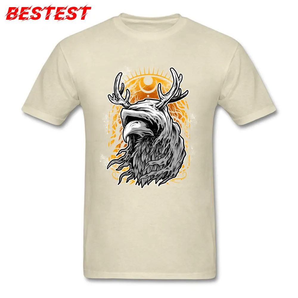 Heresy Top T-shirts Casual Short Sleeve 2018 Fashion Round Collar 100% Cotton Fabric Tops & Tees Party T-Shirt for Adult Autumn Heresy beige