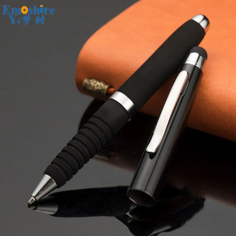 Emoshire EVA metal touch screen ballpoint pen sponge handle creative advertising gift capacitance pen custom LOGO a generation of hair (3)