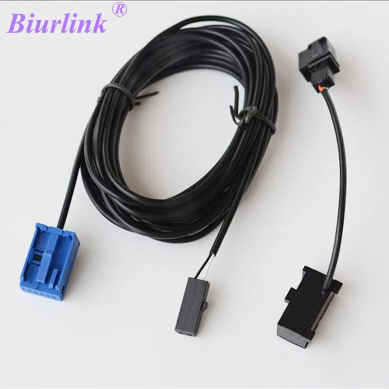 

Biurlink Car CD Changer Microphone Micro Phone Bluetooth Cable Adapter For BMW E90 X1 with ProfessionaL CD Radio