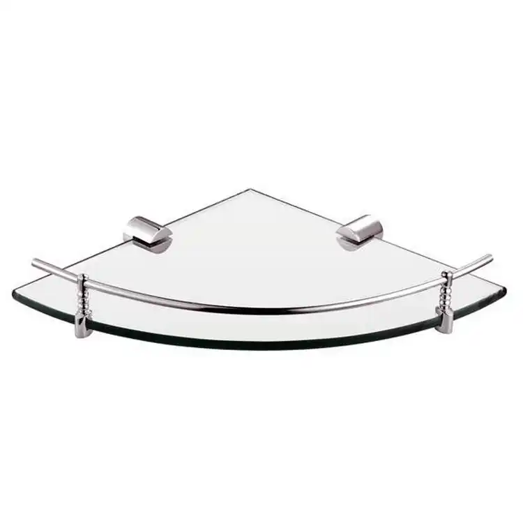 Modern Bathroom Accessories Products Solid Brass Chrome Finished Corner Glass Shelf Gb012g 2 Shelf Clocks Shelf Edgingshelf Brackets Glass Shelves Aliexpress
