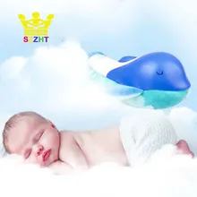 Детские плюшевые игрушки для животных, спящие Дельфин для детей младенцев, мягкие успокаивающие куклы, Новорожденные, спящие Образовательные Подарки