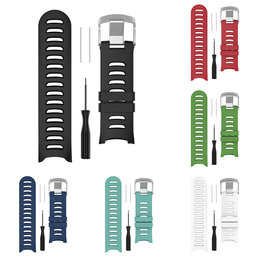 

Fashion For Garmin Forerunner 610 Smart Watch Silicone Replacement Watch Band Strip Wristband