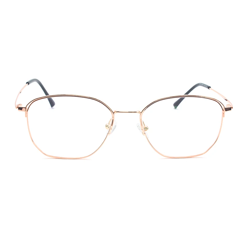 Round Glasses Frame Women Alloy Ultralight Women Prescription Myopia Optical Frame Eyeglasses 80118 Eyewear frame