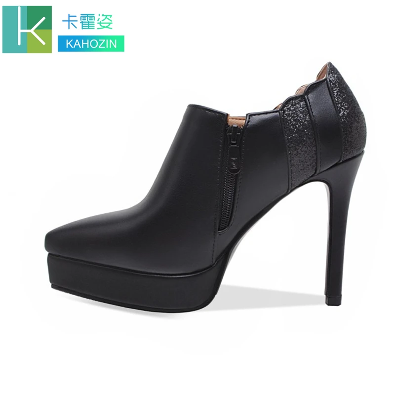 

Shoes New Patent Leather Wonen Pumps Fashion Office Shoes Women Sexy black white High Heels Shoes Women's Wedding Shoes Party