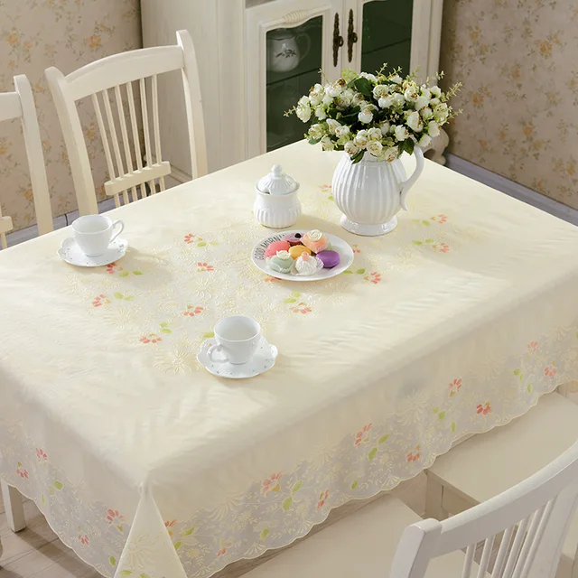 13 Types 137x180cm Tablecloth PVC Table Cloth Waterproof Oilproof
