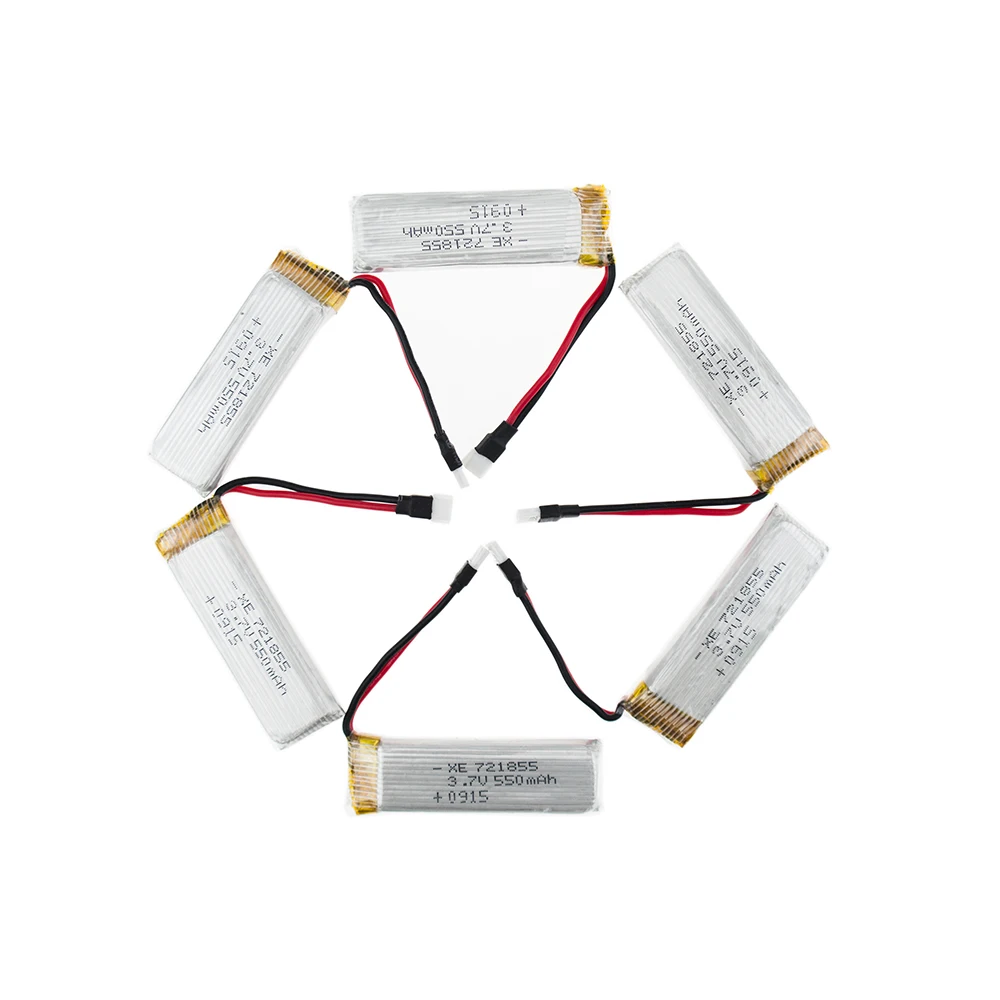 1 шт. 1500 мАч 3.7 В 721855 Мультикоптер Drone RC Игрушки lipo Аккумулятор Для JJRC H37 Eachine E50 XK K110 и