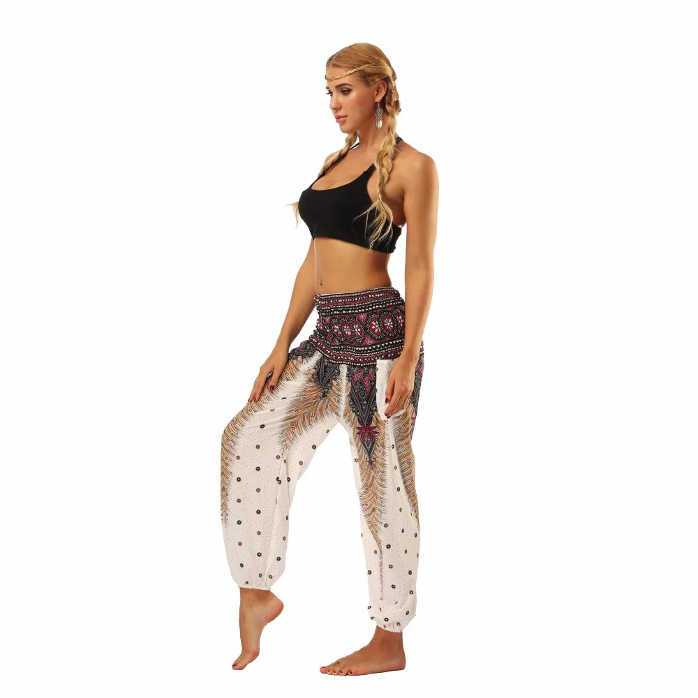 TL001-Wide leg loose yoga pant elastic legging (8)