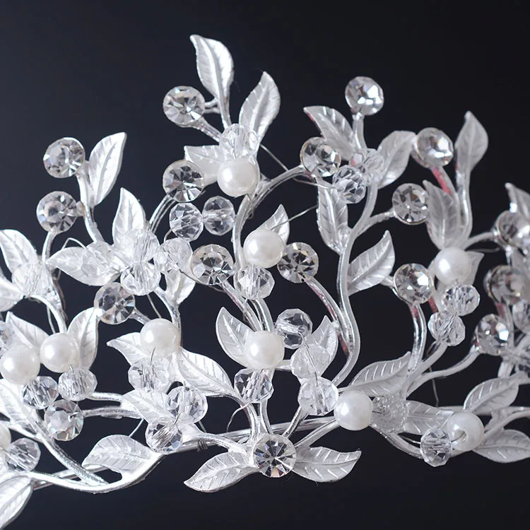 Тиара для волос с украшением в виде лианы украшение лианы|crystal bridal crown|bridal crownhair tiara