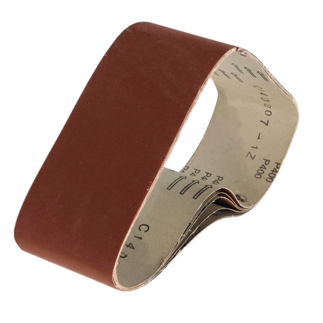 6pcs 100x915mm Sanding Belts Set 400 Grit Sanding Belt For Metal Working Sander Abrasive Tools