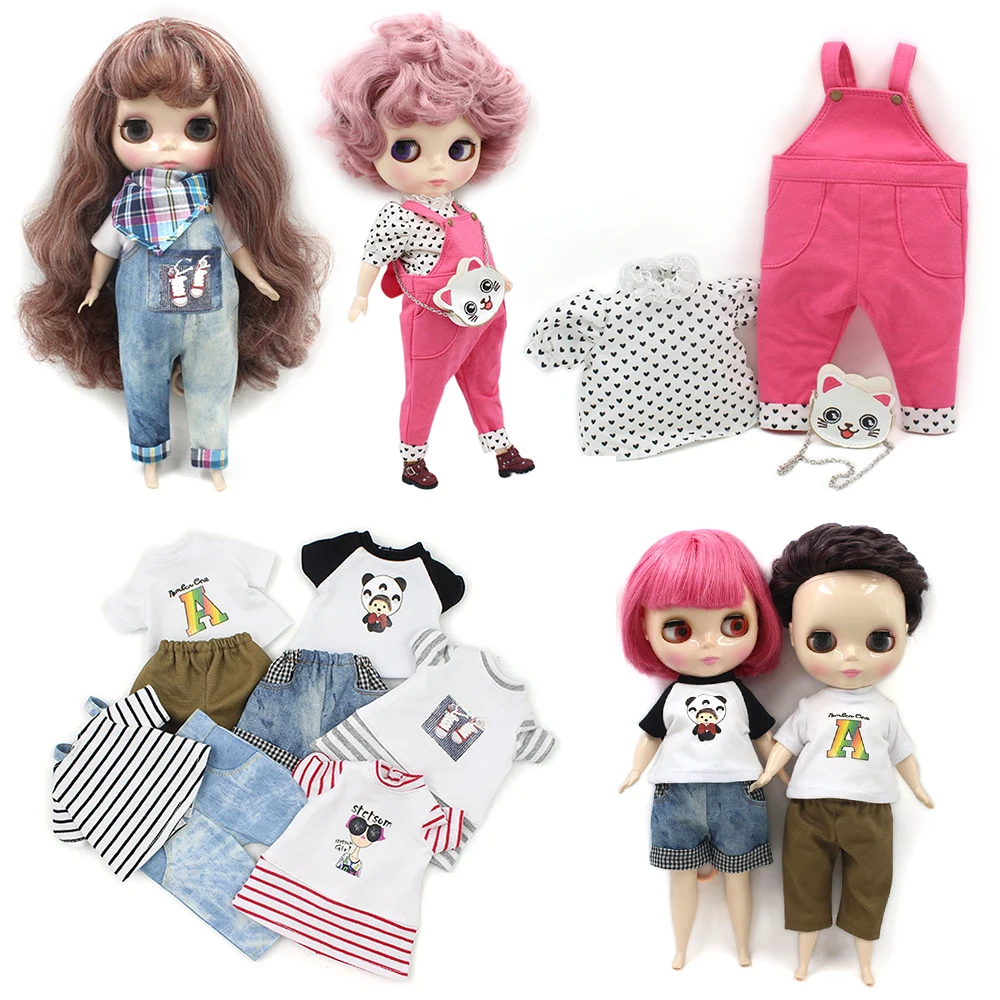 

blyth clothes Underwear set Basketball clothes Dress Pants, short sleeve T-shirt suitable for plump blyth doll fat girl