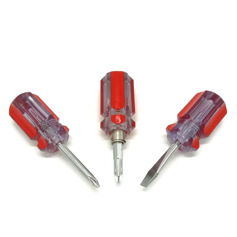 La Radio coche Mini plana Destornillador Phillips Mini tornillo conductor corto pequeño Split Kit de herramientas de reparación corto destornillador| | - AliExpress