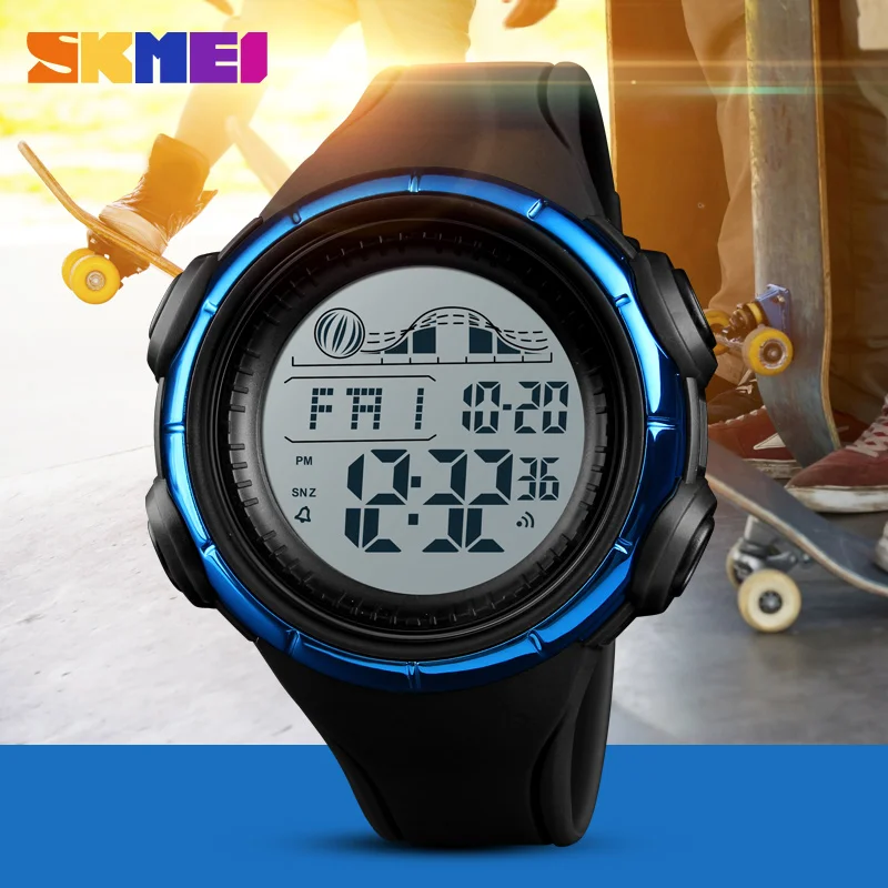 

SKMEI Fashion Military Sport Watch Men's LED Digital Dual Time Watches Electronic Waterproof Men Wristwatches relogio masculino