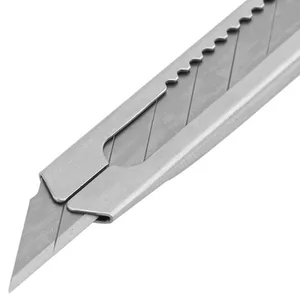 Image 3 - CNGZSY 1PC Snap Off Knife + 50PCS Blades Retractable Art Cutter Window Repair Scraper Glue Cleaning Pencil Paper Knife E02+5E03