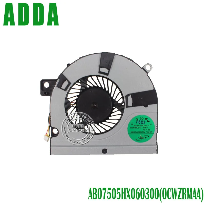 AB07505HX060300 DC5V 0.50A OCWZRMAA CPU FAN для TOSHIBA Satellite M40-A M40t-AT02S охлаждающий вентилятор |