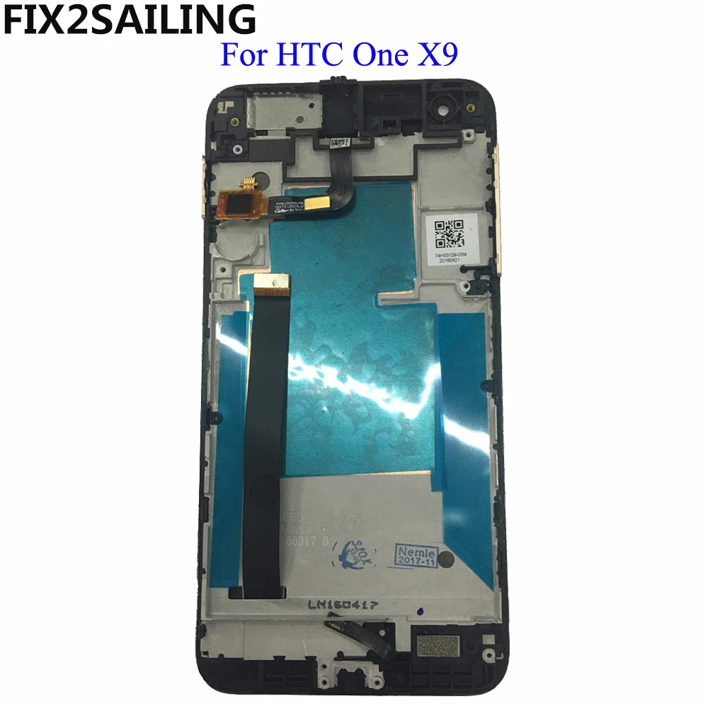 

No Dead Pixels ORIGINAL 5.5'' IPS Display For HTC One X9 LCD Touch Screen Digitizer Assembly Replacement
