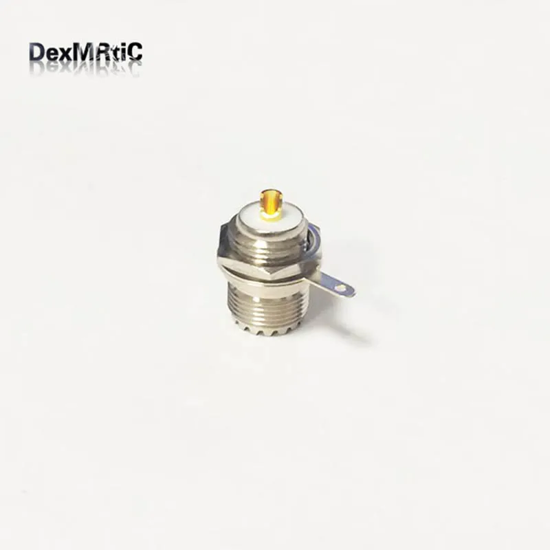 

1PC RF SO239 SO-239 UHF Female Nut With Solder Up Connector Front Mount NEW WHOLESALE