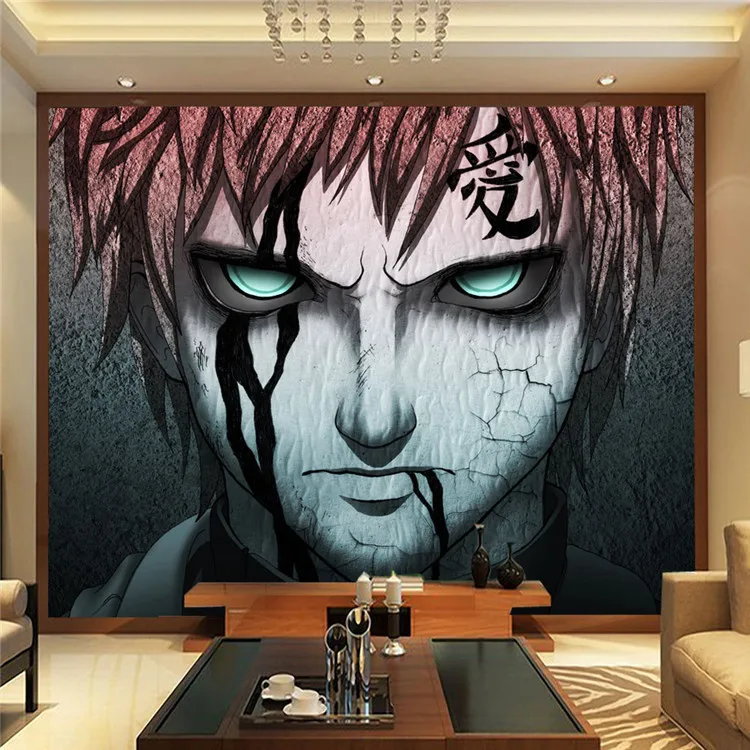 Japanese anime Naruto Photo Wallpaper Gaara Wall Mural Custom Wallpaper