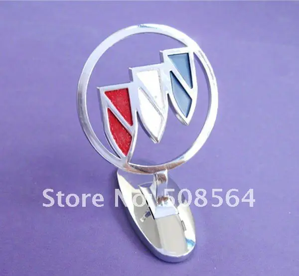 free shipping Car Emblem Badges for Buick Front Hood Metal Logo