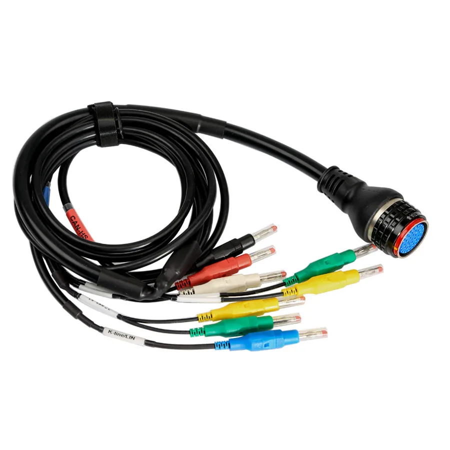 Лучший OBD2 16PIN 8PIN 14PIN 38PIN LAN кабель для MB SD C4 диагностический интерфейс - Цвет: 8PIN CABLE