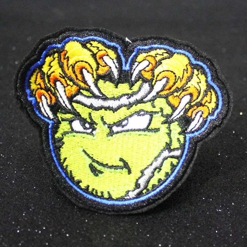 

Pulaqi Punk Biker Patch Embroidered Patches For Clothing Iron On Patches On Clothes Rock Patch DIY Badges Clothing Accessories F