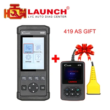 

Launch x431 CReader 9081 Full OBD2 Scanner/Scan Tool Diagnostic OBDII+ABS+SRS+Oil+EPB+BMS+SAS+DPF Injector program code reader