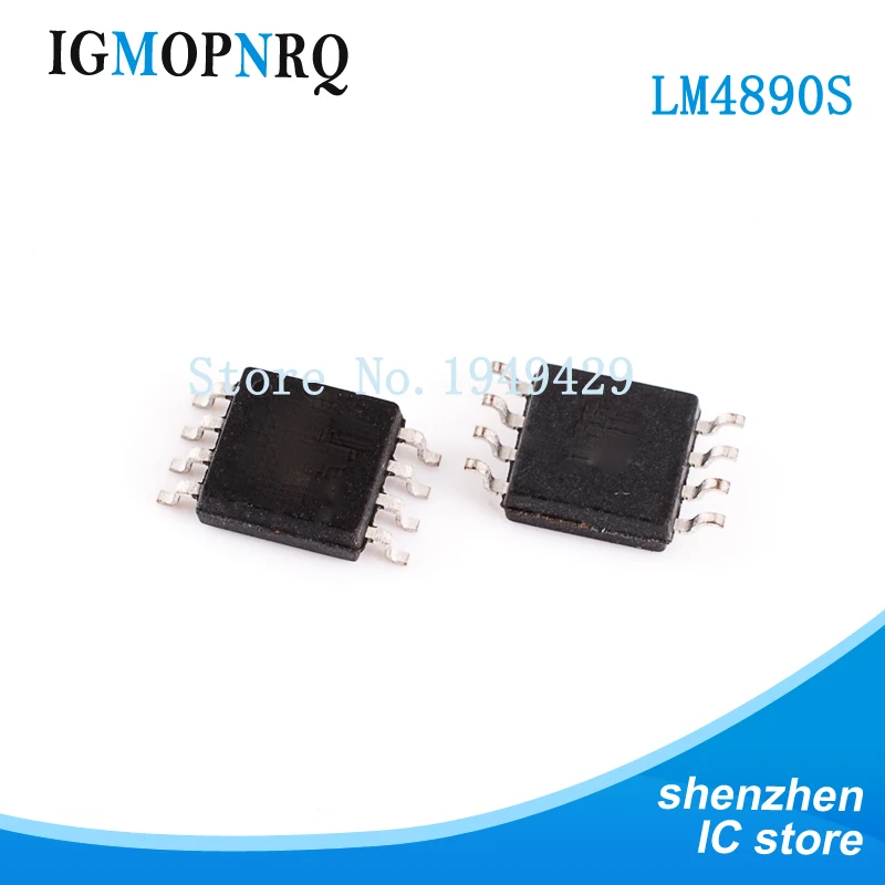 

10PCS LM4890S MSOP8 LM4890 New original free shipping fast delivery