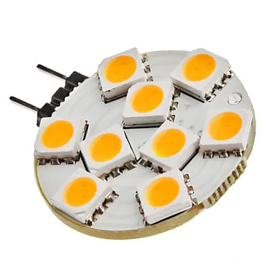 10pcs G4 LED 12V 1.5W 9*SMD5050 100lm Bombillas Lampada lamp 12v Free Shipping | Лампы и освещение