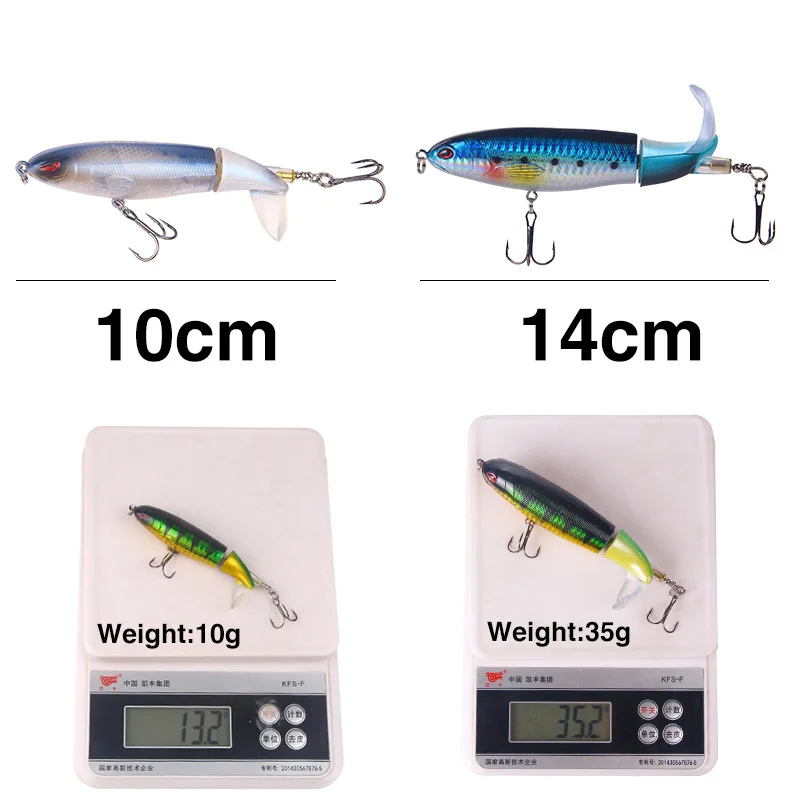 Walk Fish 1 шт. Whopper Поппер 13 г 35 г Topwater рыболовные приманки искусственные рыболовные приманки 8 цветов на выбор