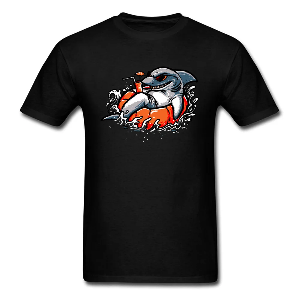 Surfer Sharks футболки Забавные 100% органический хлопок ткань летняя одежда для мужчин